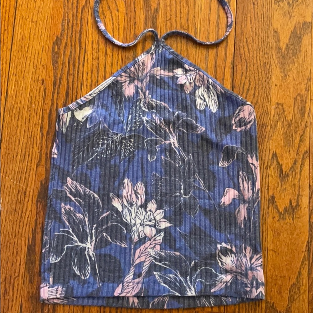 Passim halter floral top